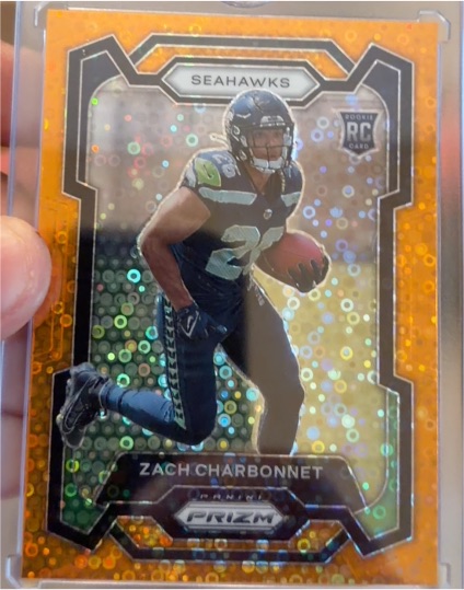 2023 Panini Prizm #392 Zach Charbonnet — front