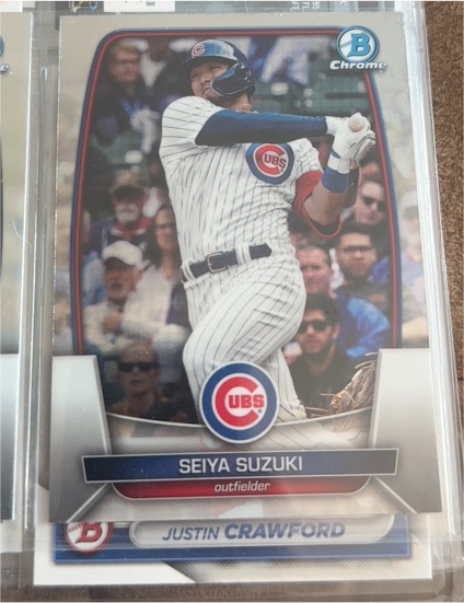 2023 Bowman Chrome #16 Seiya Suzuki — front