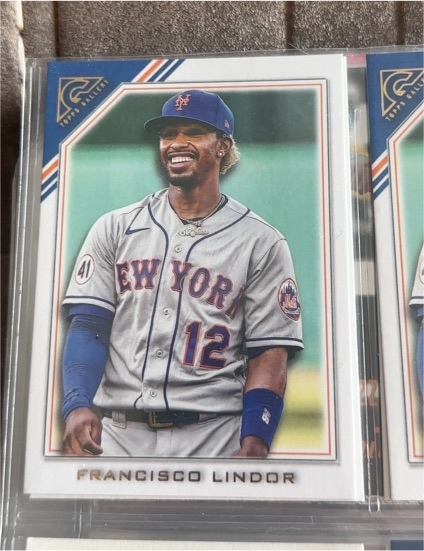 2022 Topps Gallery #177 Francisco Lindor — front