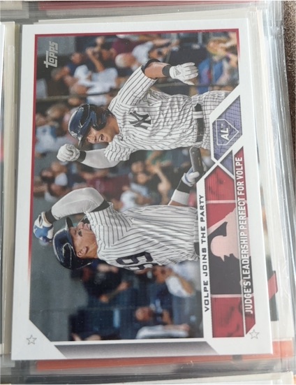 2023 Topps Update #US269 Volpe Joins the Party — front