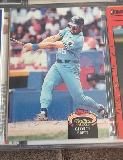 1992 Topps Stadium Club #150 George Brett — front