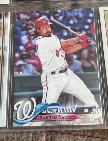 2018 Topps #36 Anthony Rendon — front