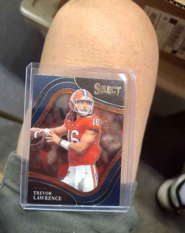 2022 Panini Select Draft Picks #136 Trevor Lawrence — front