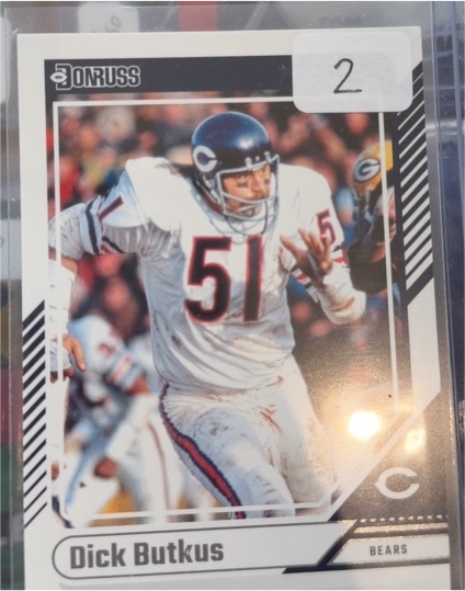 2024 Donruss #51 Dick Butkus Chicago Bears — front