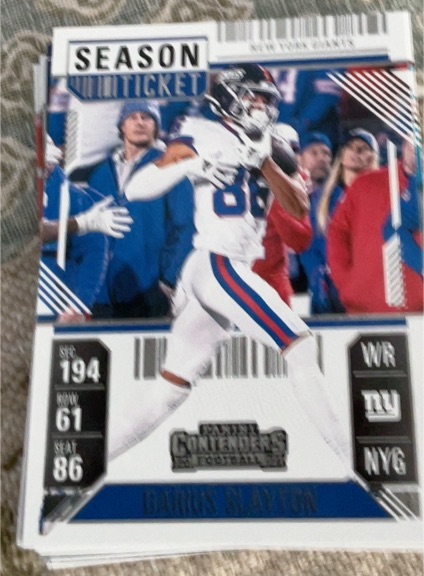2024 Panini Contenders #75 Darius Slayton — front