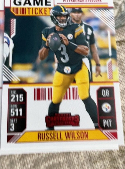 2024 Panini Contenders #82 Russell Wilson — front