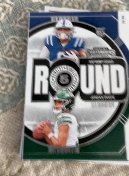 2024 Panini Contenders Round Numbers #19 Anthony Gould/Jordan Travis — front