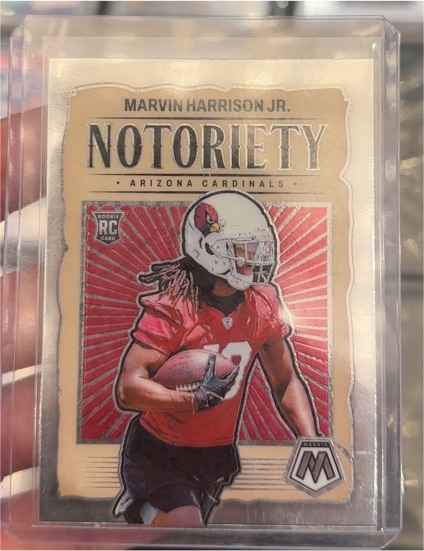 2024 Panini Mosaic Notoriety #22 Marvin Harrison Jr. — front