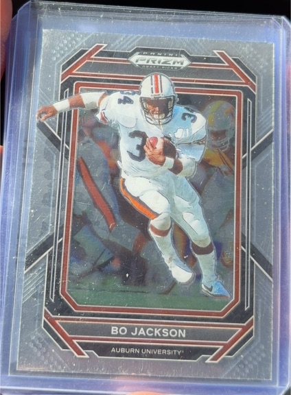 2023 Panini Prizm Draft Picks #9 Bo Jackson Auburn Tigers — front
