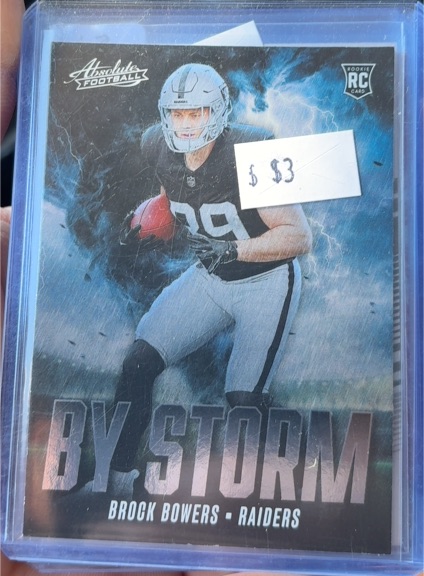 2024 Panini Absolute By Storm #BS-BBS Brock Bowers — front