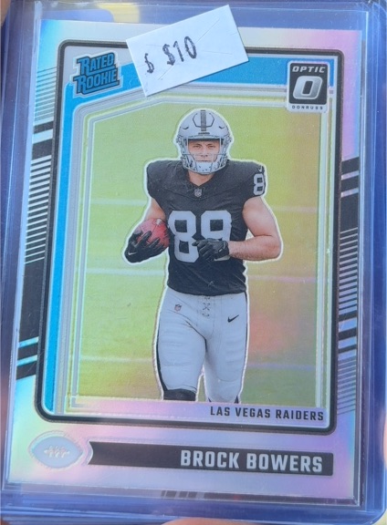 2024 Donruss Optic #215 Brock Bowers — front