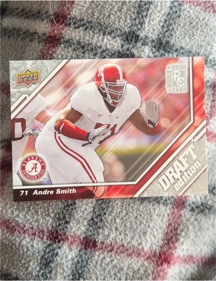 2009 Upper Deck Draft Edition #48 Andre Smith — front