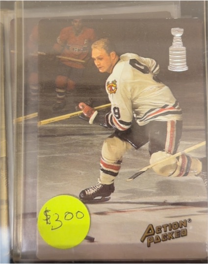 1993 Action Packed Prototype #BH1 Bobby Hull — front