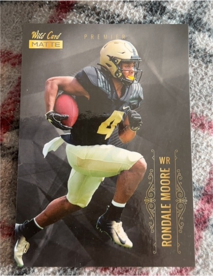 2021 Wild Card Matte #MBC-41 Rondale Moore — front