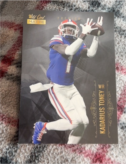 2021 Wild Card Matte Premier #MBC-28 Kadarius Toney Rookie — front