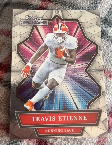 2021 Wild Card Alumination #ABC-10 Travis Etienne — front