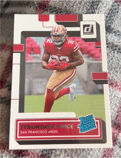 2022 Donruss #326 Tyrion Davis-Price — front