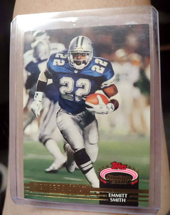 1992 Topps Stadium Club Members Only #NNO Emmitt Smith — front