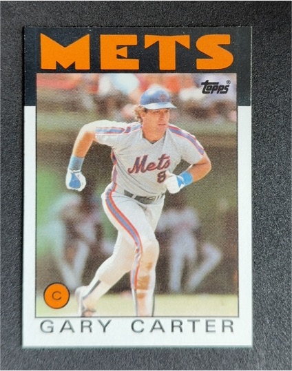 1986 Topps #170 Gary Carter — front