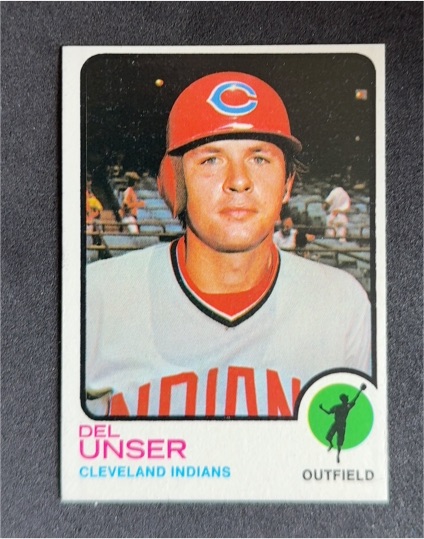1973 Topps #247 Del Unser — front
