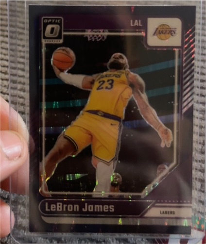 2024-25 Panini Donruss Optic #148 LeBron James — front