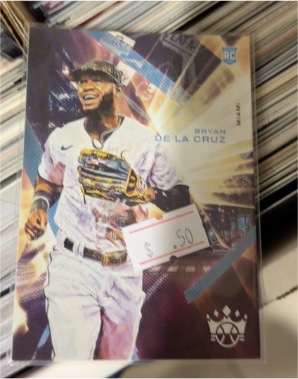 2022 Panini Diamond Kings #89 Bryan De La Cruz — front