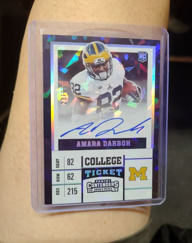 2017 Panini Contenders Draft Picks #215 Amara Darboh — front
