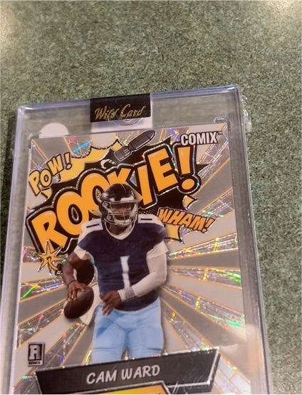 2025 Wild Card Comix! Rookie Cam Ward — front
