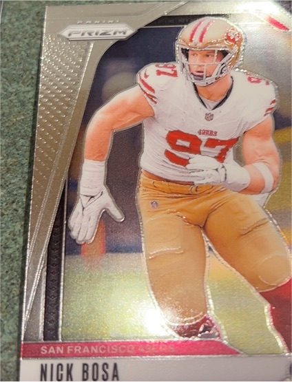 2024 Panini Prizm #254 Nick Bosa — front