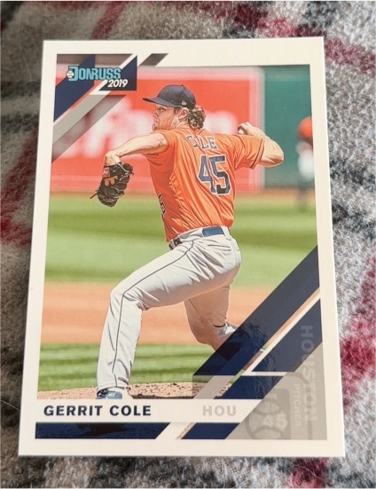 2019 Donruss #162 Gerrit Cole — front