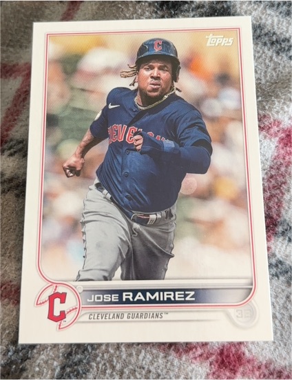2022 Topps Series 1 #269 Jose Ramirez — front