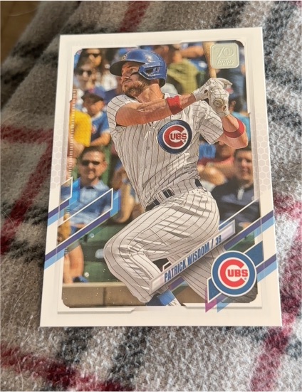 2021 Topps Update Series #US316 Patrick Wisdom — front