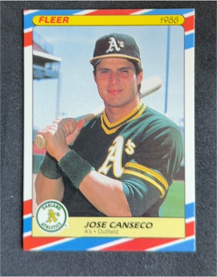 1988 Fleer Superstars #5 Jose Canseco — front