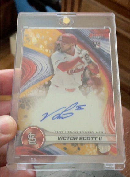 2024 Bowman's Best #B24-VS Victor Scott II — front