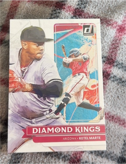 2022 Donruss Diamond Kings #30 Ketel Marte — front