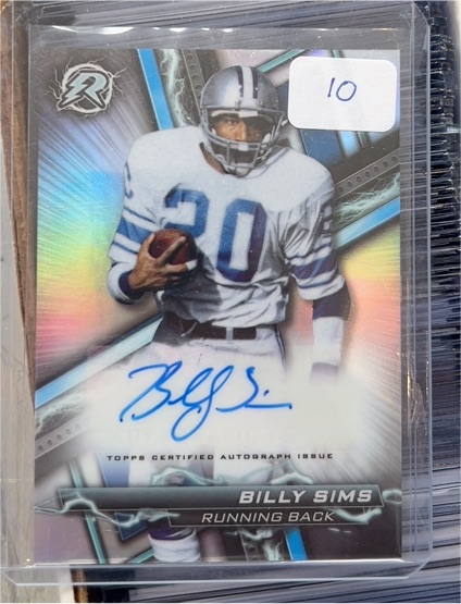 2023 Topps Composite Resurgence Signatures #RA-BSI Billy Sims — front