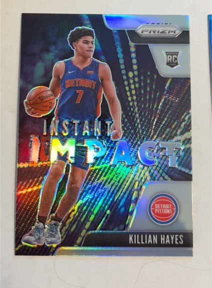 2020-21 Panini Prizm Instant Impact #5 Killian Hayes — front