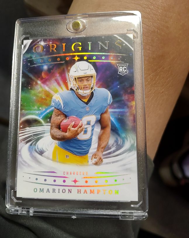 2025 Panini Origins #134 Omarion Hampton — front