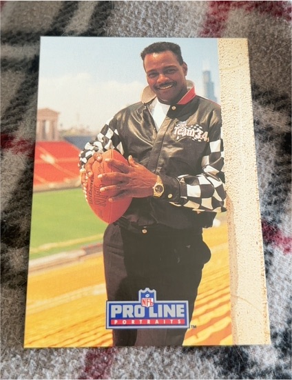 1991 Pro Line Portraits #215 Walter Payton — front