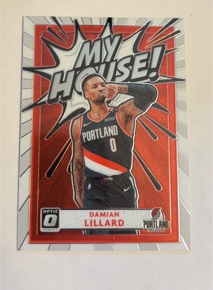 2020-21 Panini Donruss Optic #7 Damian Lillard — front