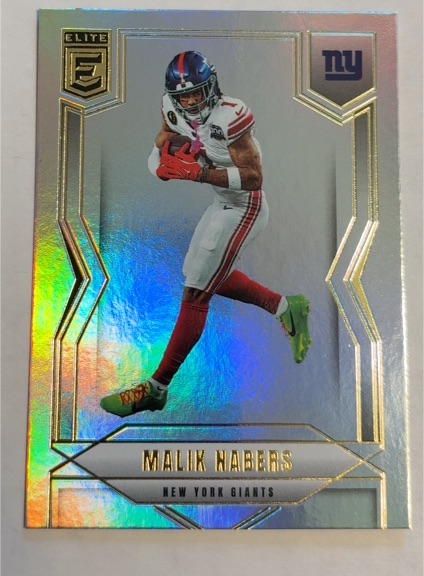 2025 Donruss Elite #5 Malik Nabers — front