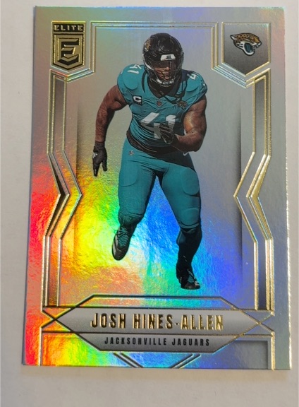 2025 Panini Donruss Elite #64 Josh Hines-Allen — front