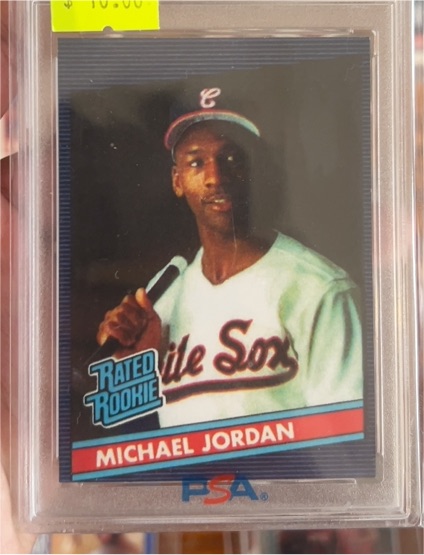 1990 Donruss #157 Michael Jordan Rated Rookie — front