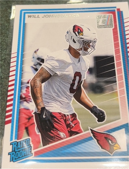 2025 Donruss #396 Will Johnson — front