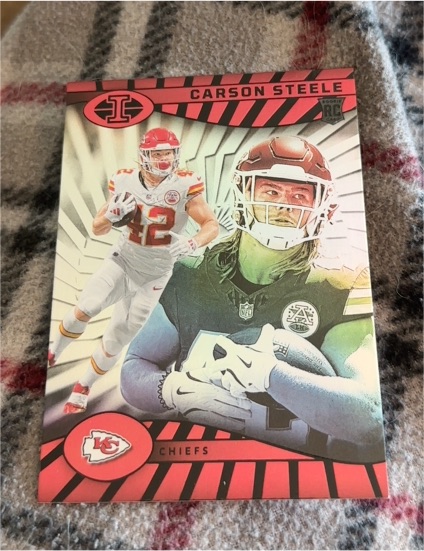 2024 Panini Illusions #44 Carson Steele — front
