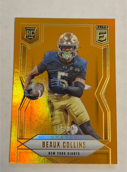 2025 Panini Donruss Elite #143 Beaux Collins — front
