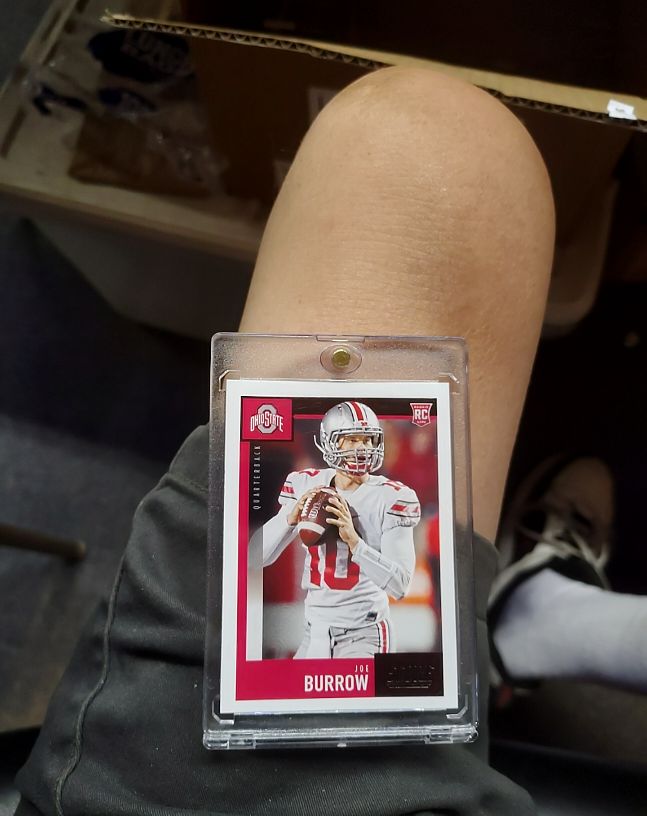 2020 Panini Score #438 Joe Burrow — front