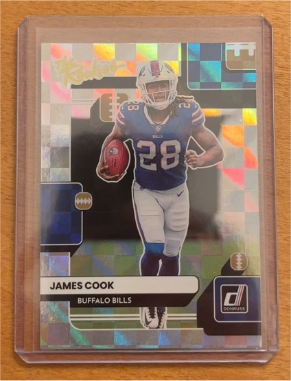 2022 Panini Donruss The Rookies #TR-15 James Cook — front