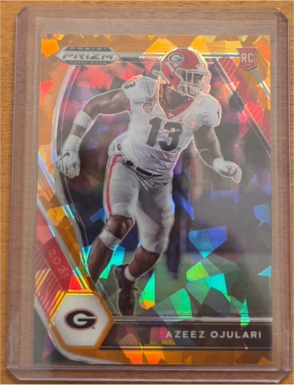 2021 Panini Prizm Draft Picks Collegiate #110 Azeez Ojulari — front