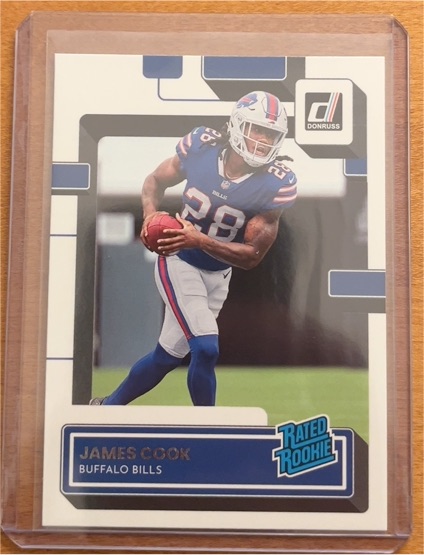 2022 Panini Donruss #315 James Cook — front